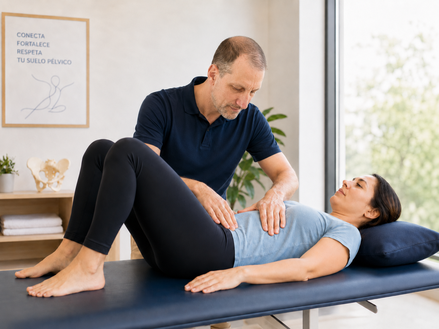 Fisioterapia de suelo pélvico para mujeres